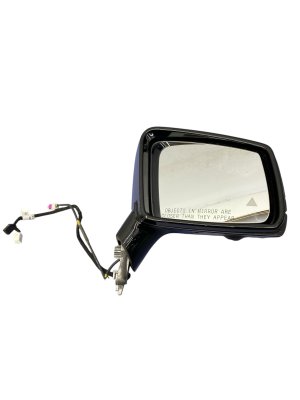 2015-2018 Mercedes-Benz CLS63 AMG Black Power Folding Blind Spot Door/Side View Mirror with Camera - Front, Right (Passenger) (Used OEM)
