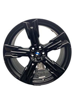 2025-2026 BMW X3 Black 21x9 5-Spoke Black Alloy Wheel (Used OEM)