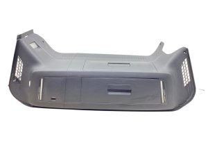 2005-2012 Porsche Boxster Black Center Illuminated Compartment Trim Cover - Front (Used OEM)