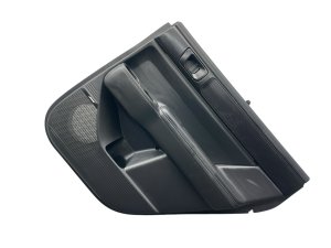 2024-2025 Hyundai Santa Fe Black Door Interior Trim Panel with Sunshade - Rear, Right (Passenger) (Used OEM)