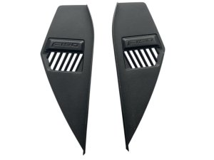 2015-2020 Ford F-150 Black Outer Dashboard End Trim Panel Set - Front, Right (Passenger) (Used OEM)