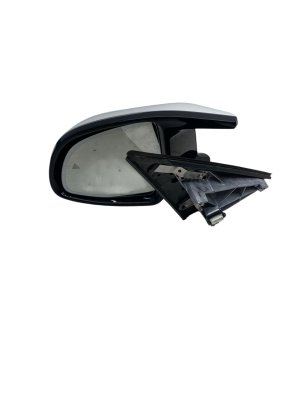 2020-2024 BMW X3 Alpine White Power Folding Blind Spot Door/Side View Mirror with Camera - Front, Left (Driver) (Used OEM)