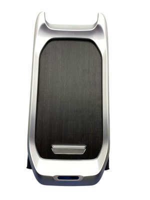 2022-2025 Lucid Air Black Front Center Console Sliding Storage Compartment Lid Assembly (Used OEM)