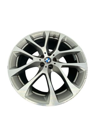 2020-2023 BMW X6 20x9 5 Y-Spoke Machined Silver Alloy Wheel (Used OEM)