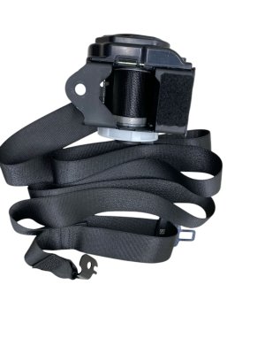 2025-2026 Mini Cooper Countryman Black Seat Belt Assembly - Rear, Left (Driver) (Used OEM)