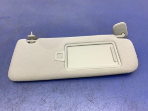 2017-2020 Kia Cadenza Beige Sun Visor with Mirror - Right (Passenger) (Used OEM)