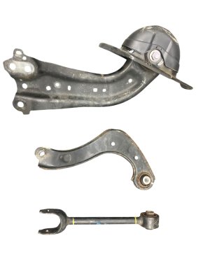 2018-2024 Toyota Camry Upper, Lower, and Trailing Control Arm Set - Rear, Right (Passenger) (Used OEM)
