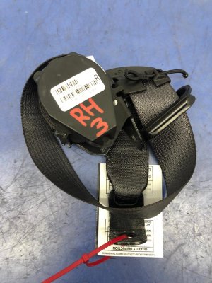 2009-2017 GMC Acadia 3rd Row Seat Belt Assembly - Rear, Right (Passenger) (Used OEM)