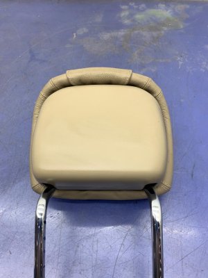 2012-2015 Mercedes-Benz ML350 Beige Seat Leather Headrest - Front, Left (Driver) (Used OEM)