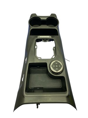 2021-2024 Ford Bronco Center Console Cup Holder with GOAT Modes Switch and USB Port - Front (Used OEM)