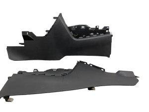 2020-2025 Toyota Highlander Black Console Lower Trim Panel - Front (Used OEM)