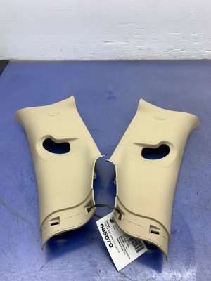 2019-2025 Ram 1500 Beige Upper C-Pillar Trim Panels (Used OEM)