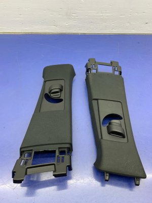 2022-2025 Acura MDX Black Upper B-Pillar Trim Panel Set (Used OEM)