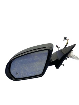2014-2020 Mercedes-Benz S320 Black Power Folding Heated Auto Dim Blind Spot Surround View Door/Side View Mirror - Front, Left (Driver) (Used OEM)