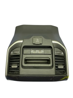 2019-2024 Ram 1500 Center Console Trim Panel with Vents and Cup Holder - Rear (Used OEM)