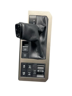 2024-2026 Toyota Land Cruiser Center Console Gear Shifter Trim Panel with Control Switch Panel - Front (Used OEM)