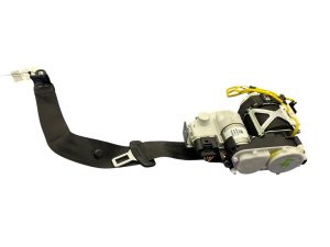 2012-2018 Audi A6 Black Seat Belt Assembly - Front (Used OEM)