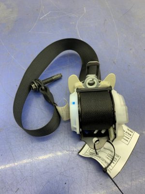 2014-2020 INFINITI QX80 Black 2nd Row Seat Belt Assembly - Rear (Used OEM)