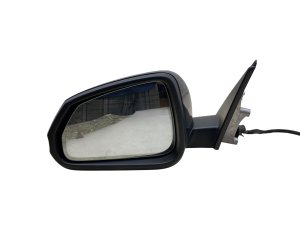 2023-2026 BMW X1 Black Power Heated Blind Spot Memory Door/Side View Mirror with Camera - Front, Left (Driver) (Used OEM)