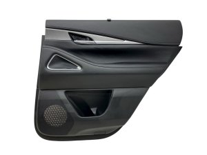 2022-2025 INFINITI QX60 Black Door Interior Trim Panel with Bose Speaker - Rear, Right (Passenger) (Used OEM)