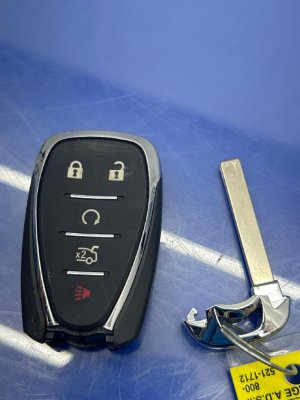 2016-2025 Chevrolet Malibu 5-Button Smart Key Keyless Entry Transmitter with Remote Start (Used OEM)