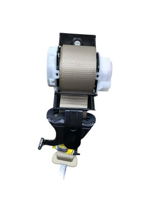 2020-2024 Toyota Highlander Beige Center 2nd Row Seat Belt Assembly - Rear, Right (Passenger) (Used OEM)