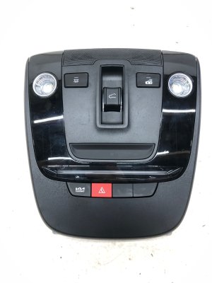 2022 Kia EV6 Black Overhead Console Reading Dome Light Assembly - Front (Used OEM)