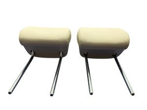 2021-2024 Genesis GV80 Beige Seat Headrest Set - Front, Left (Driver) (Used OEM)
