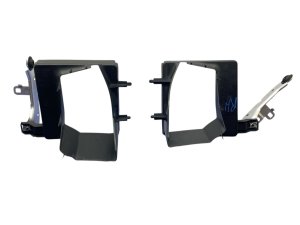 2019-2025 BMW M850i xDrive Auxiliary Radiator Air Duct Guide and Bracket Set - Front (Used OEM)