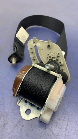 2022-2025 INFINITI QX60 Black 3rd Row Seat Belt Assembly - Rear, Left (Driver) (Used OEM)