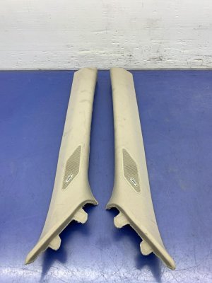 2021-2023 Nissan Rogue Gray A-Pillar Trim Cover Panel Set (Used OEM)