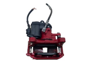 2020-2025 Audi SQ8 Red Rear Disc Brake Caliper with Parking Brake Actuator (Used OEM)