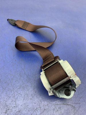 2018-2024 Lincoln Navigator Red Second Row Seat Belt Assembly - Rear, Left (Driver) (Used OEM)