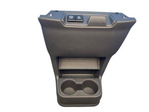 2021-2024 Toyota Sienna Rear Center Console Back Panel with Charger Ports (Used OEM)
