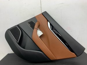 2017-2020 Maserati Levante Black Door Interior Trim Panel - Rear, Right (Passenger) (Used OEM)