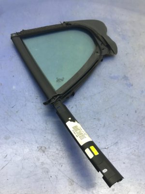 2010-2016 Porsche Panamera Door Fixed Quarter Window Glass - Rear, Right (Passenger) (Used OEM)