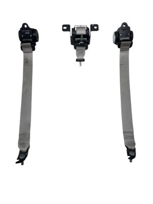 2017-2025 Chrysler Pacifica Gray 3rd Row Seat Belt Assembly Set - Rear, Right (Passenger) (Used OEM)
