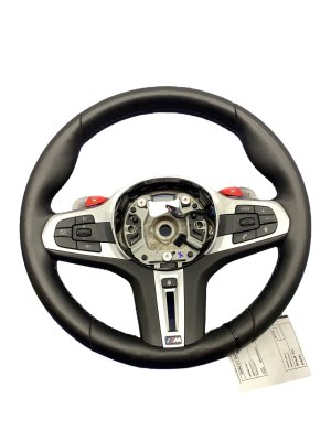 2020-2024 BMW X3 Black M Competition Heated Leather Steering Wheel (Used OEM)