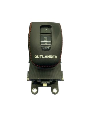 2022-2024 Mitsubishi Outlander Black w/ Red Stitching Automatic Floor Transmission Shift Lever Assembly - Front (Used OEM)