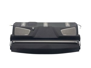 2020-2025 BMW M8 Night Black Trunk Parcel Shelf Trim with Speaker Grille and Sun Shade - Rear (Used OEM)