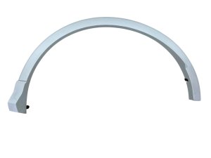 2022-2026 Audi Q4 e-tron White Wheel Arch Fender Flare - Rear, Left (Driver) (Used OEM)