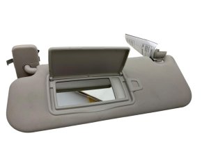 2019-2023 Jaguar I-Pace Beige Illuminated Sun Visor - Front, Left (Driver) (Used OEM)