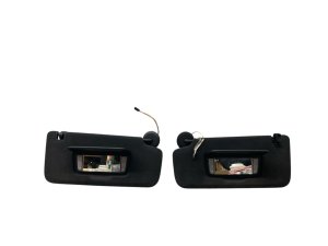 2020-2025 Cadillac XT6 Black Illuminated Sun Visor - Front, Left (Driver) (Used OEM)
