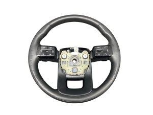 2024-2025 Hyundai Santa Fe Black Heated Leather Steering Wheel - Front (Used OEM)