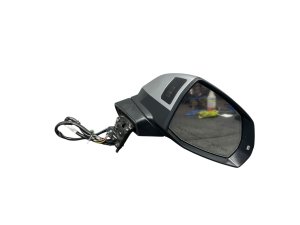2017-2025 Audi Q7 Gray Power Folding Door/Side View Mirror - Front, Right (Passenger) (Used OEM)
