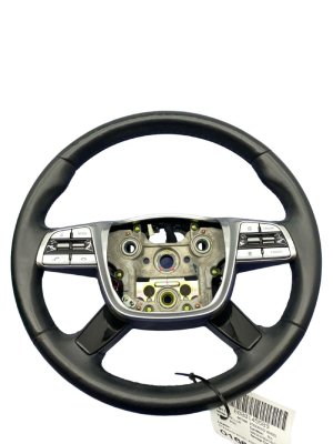 2020-2022 Kia Telluride Black Leather Steering Wheel Assembly with Adaptive Cruise Control Switches (Used OEM)