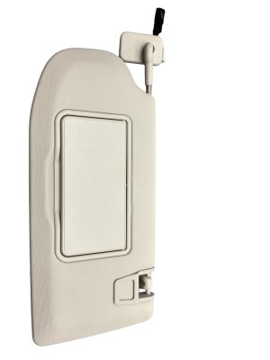 2021-2025 Ford Mustang Mach-E Gray Sun Visor with Garage Door Opener - Front, Left (Driver) (Used OEM)