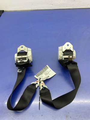 2012-2018 BMW 640i Black Seat Belt Assembly - Rear, Left (Driver) (Used OEM)