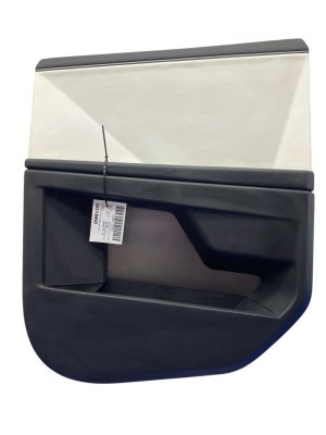 2024-2025 Tesla Cybertruck Black Door Interior Trim Panel - Rear, Right (Passenger) (Used OEM)