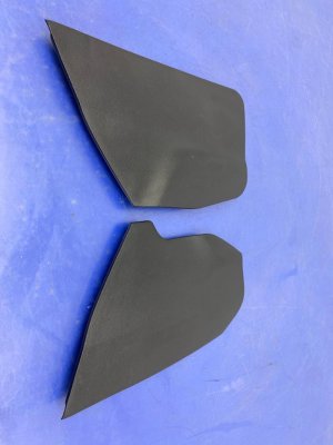 2020-2025 Hyundai Palisade Black Center Console Trim Cover Panel Set - Front (Used OEM)